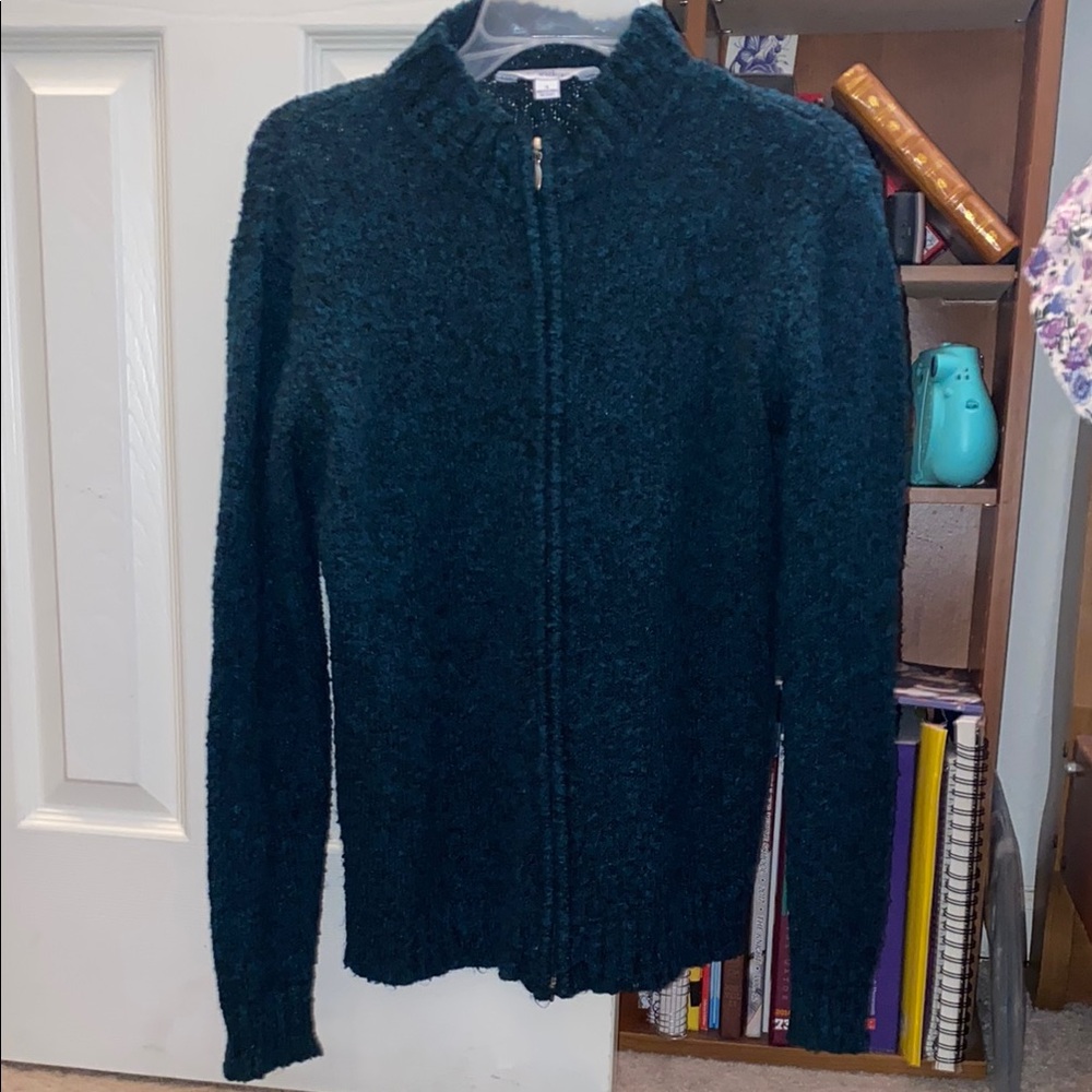 Great Northwest Clothing Company Blue Cardigan Sweater
